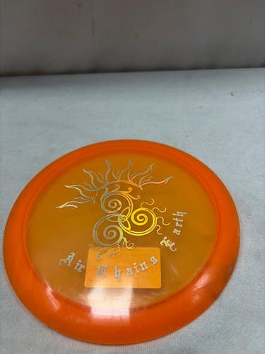 Used Latitude 64 Air Chains Earth Disc Golf Driver Orange 11490-s000273704