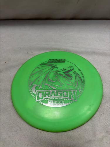 Used Innova Dx Dragon Disc Golf Driver Green 11490-s000273700