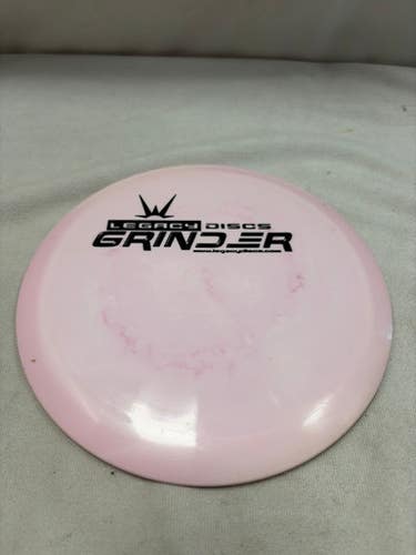 Used Legacy Grinder Disc Golf Driver White 11490-s000273690