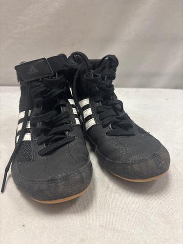 Used Adidas Wrestling Shoes Black Junior 01 11490-s000273678