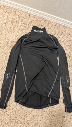 Ealer Black Small Kids Cut Resistant Fabric Compression Shirt (Used)