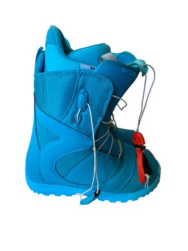Used Burton Mint Womens Snowboard Boots Carolina Blue Senior 8 11883-s000162658