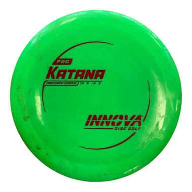 Used Innova Pro Katana Disc Golf Driver Green 167g 11450-s000521696