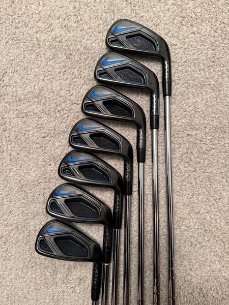 Men's 2016 Nike Vapor Fly Pro Right Handed Iron Set Stiff Flex