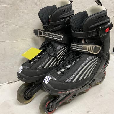Used Rollerblade Xtra Vented Biodynamic Senior Rec Fitness Skates Black Senior 11 11855-s000204568