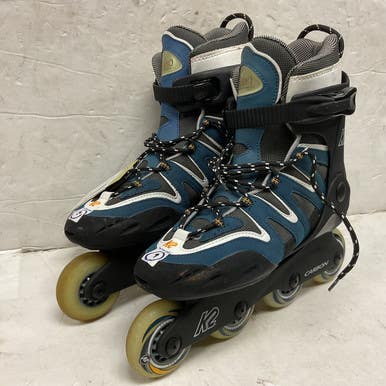 Used K2 Carbon Senior Rec Fitness Skates Royal Blue Senior 9 11855-s000204567