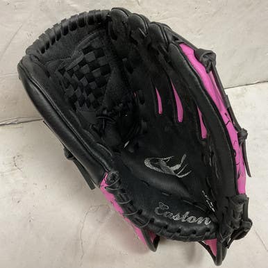 Used Easton Fp1250k Softball Glove Rh Throw Black And Pink 12 1 2" 11855-s000204564