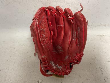 Used Rawlings Highlight Series H105s Baseball Glove Rh Throw Red 10" 11855-s000204656