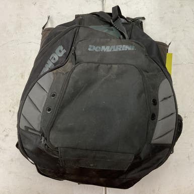 Used Demarini Bb Sb Player Backpack Black 11855-s000204645