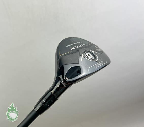 Used RH Callaway Apex Ti Super Hybrid 18* MMT 80g Stiff Flex Graphite Golf Club