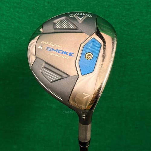 Callaway Paradym Ai Smoke Max Fast 22 Fairway Wood 7 Tensei Blue 40 R2 Seniors