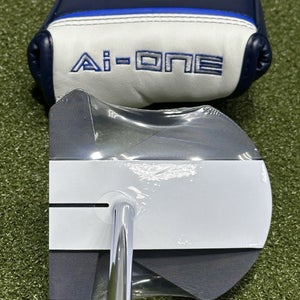Odyssey Ai One Square 2 Square MAX Stripe Center Shaft Putter 33" w/ Cover NEW!