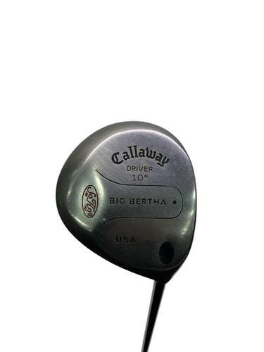 Used Callaway Big Bertha 10 Deg Mens Driver Rh 10.0 Degree 11347-s000270126