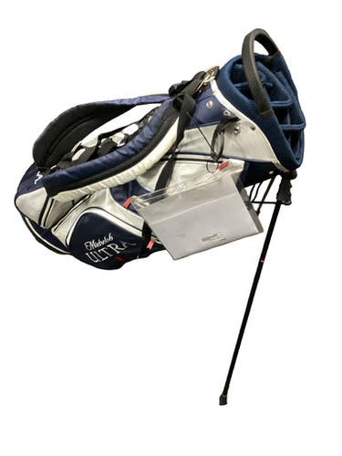 Used 14 Way Michelob Ultra Mens Stand Bag Navy Blue 11347-s000270083