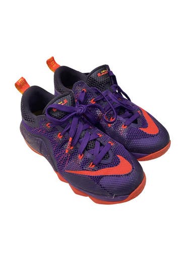 Used Nike Lebron Basketball Shoes Y Purple Junior 06 11347-s000270050