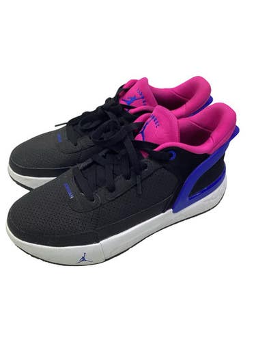 Used Jordan Basketball Shoes Y Neon Pink And Navy Blue Youth 06.5 11347-s000270040