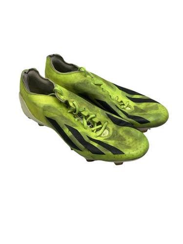 Used Adidas Speedframe Soccer Cleats Neon Green Senior 7.5 11347-s000270015