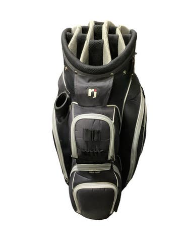 Used Rj Sports 14 Way Cart Bag Mens Cart Bag Black 11347-s000269948