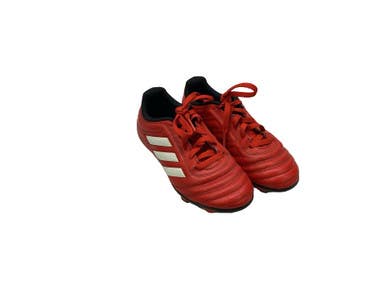 Used Adidas Soccer Cleats Red Youth 13.5 11347-s000269930