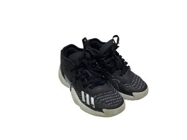 Used Adidas Basketball Shoes Y Black Junior 01 11347-s000269931