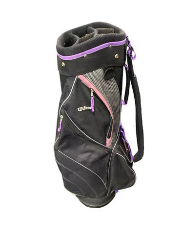Used Wilson 6 Way Cart Bag Womens Cart Bag Purple 11347-s000269919