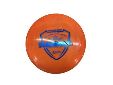 Used Dynamic Discs Fuzion Raider Disc Golf Driver Orange 11347-s000269899