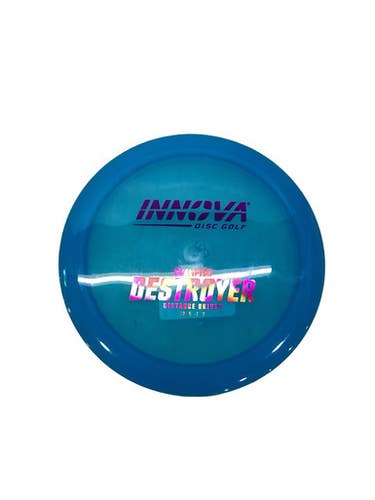 Used Innova Champion Destroyer Disc Golf Driver Carolina Blue 11347-s000269833