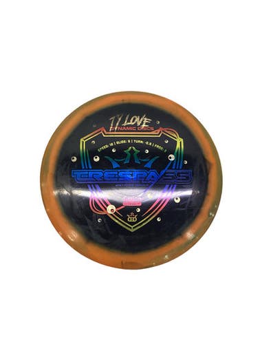 Used Dynamic Discs Trespass Fuzion Orbit Disc Golf Driver Black 11347-s000269820