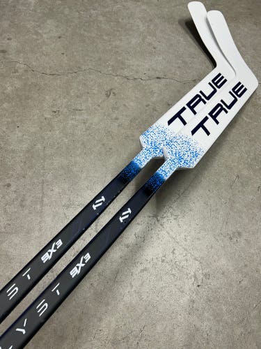 2 Pack True Catalyst 9X3 Regular Goalie Stick 26” Paddle HELLEBUYCK NHL Pro Stock (New)