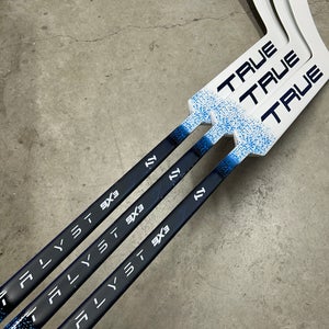 3 Pack True Catalyst 9X3 Regular Goalie Stick 26” Paddle HELLEBUYCK NHL Pro Stock (New)