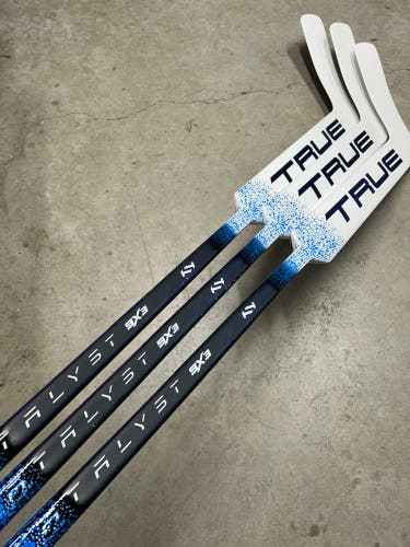 3 Pack True Catalyst 9X3 Regular Goalie Stick 26” Paddle HELLEBUYCK NHL Pro Stock (New)