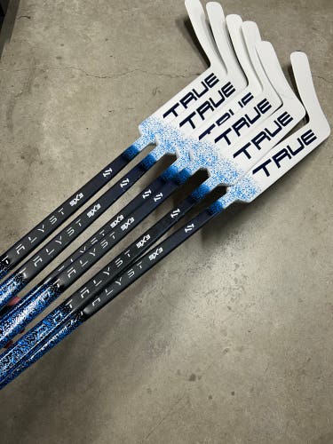 6 Pack True Catalyst 9X3 Regular Goalie Stick 26” Paddle HELLEBUYCK NHL Pro Stock (New)