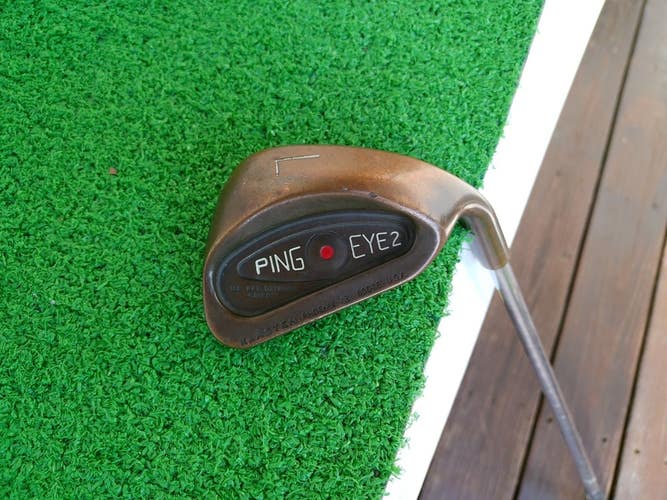 PING EYE2 Beryllium Copper BECU Lob Wedge w/ Microtaper Steel Shaft