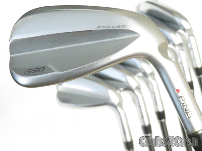 PING i530 Irons Black Dot KBS TGI 90 Regular Flex 5-P+U  +1/2" TALL