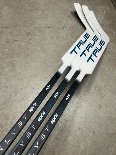 3 PACK - True Catalyst 9X3 Regular Goalie Stick 26” Paddle NHL Pro Stock (New)