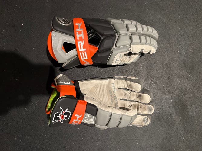 Denver Outlaws Maverik Lacrosse Gloves (Used)