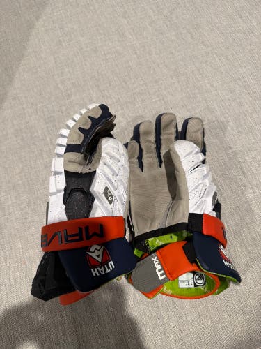 Utah Archers Maverik Lacrosse Gloves (New)