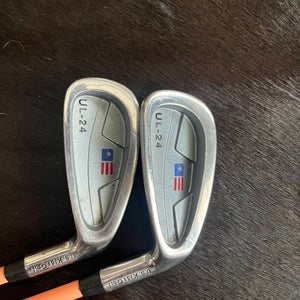 U.S. Kids Golf UL-24 Junior Iron Set 6 & 8 Iron Right Handed Graphite 51-35 USKG
