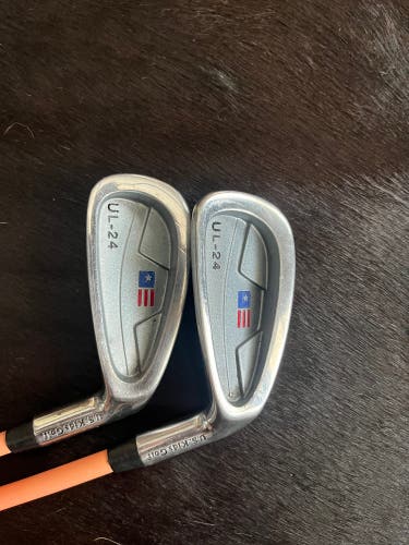 U.S. Kids Golf UL-24 Junior Iron Set 6 & 8 Iron Right Handed Graphite 51-35 USKG