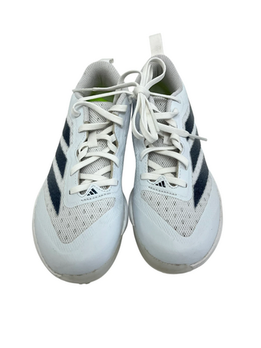 Used Adidas Adizero Instinct Womens 5.5 Metal Softball Cleats White 11692-s000149066