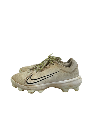 Used Nike Hyperdiamond Womens 6.5 Softball Cleats White 11692-s000149504