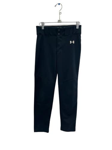 Used Under Armour Open Bottom Boys Medium Baseball Pants Black 11692-s000151489