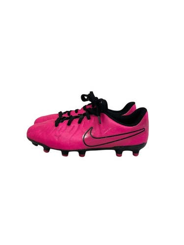 Used Nike Tiempo Legend Jr 1.5 Soccer Cleats Pink 11692-s000151495