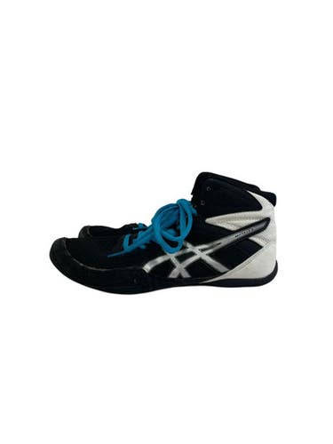 Used Asics Matflex Mens 5 Wrestling Shoes Black 11692-s000151519