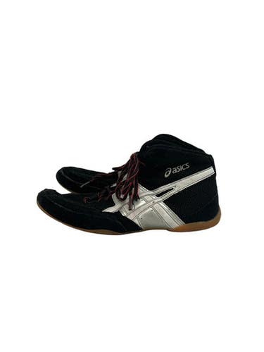 Used Asics Matflex Mens 8.5 Wrestling Shoes Black 11692-s000151517
