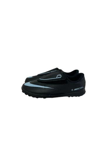 Used Nike Mercurial Youth 13 Soccer Turf Shoes Black 11692-s000151497