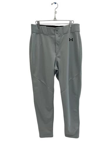 Used Under Armour Mens Lg Grey Ob Bb Pants 11692-s000151573