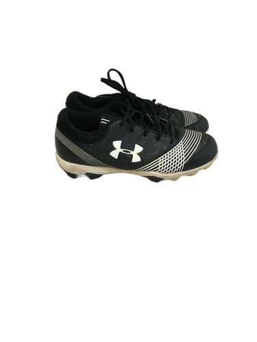 Used Under Armour Glyde Mens 6.5 Black Baseball Cleats 11692-s000132288