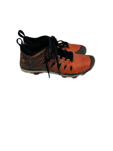 Used Boombah Mens 7 Baseball Cleats Black And Orange 11692-s000134569