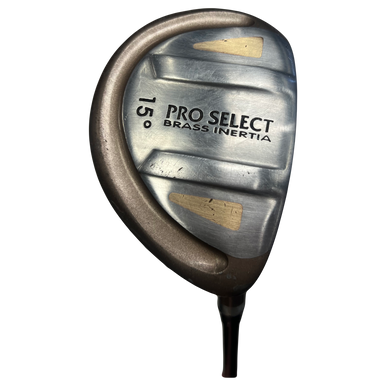 Used Pro Select Brass Inertia Mens Fairway Wood Rh 2 Wood 11730-s000017909